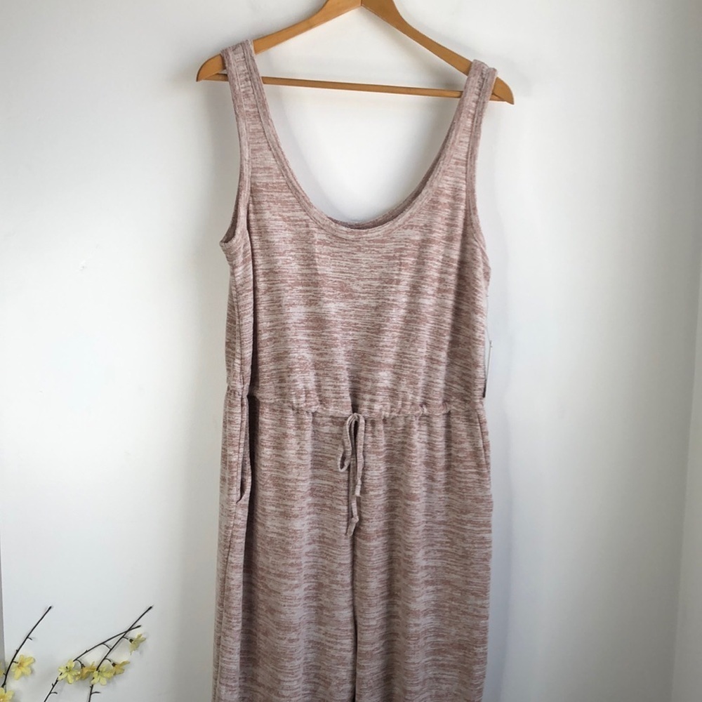 Eloquii knit tank jogger jumpsuit